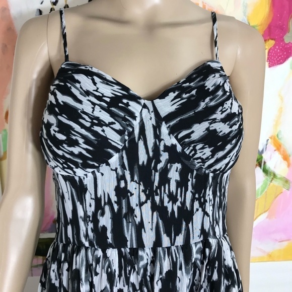 Guess mini dress 90’s retro gauzy tie dye vacation resort M new summer - Picture 2 of 13